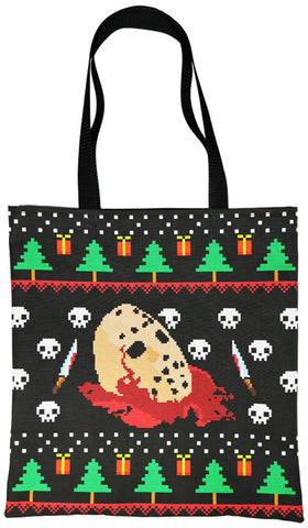 Christmas At Crystal Lake Tote Bag