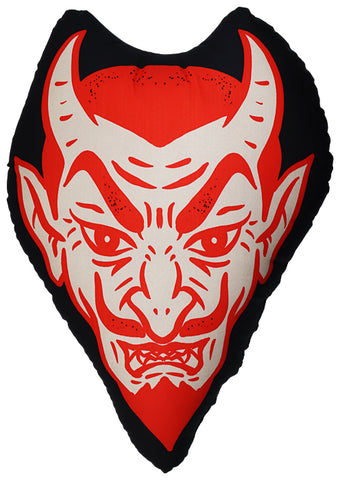 Retro Devil Pillow