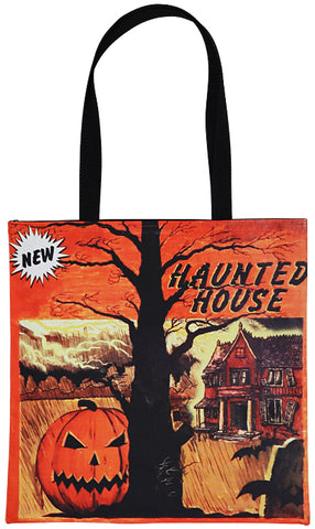 Haunted House Tote Bag