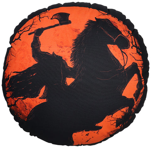 *Headless Horseman Pillow - Round