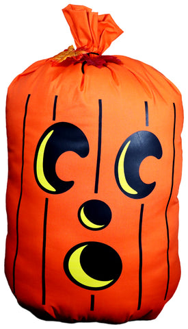 Pumpkin Leaf Bag Pillow - Scaredy Jack