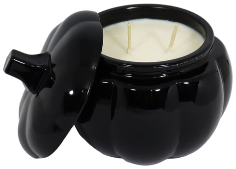 Pumpkin Candle - Black