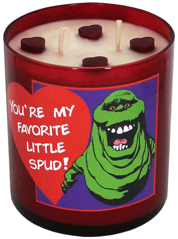 Valentine Spud Candle