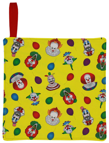 Clown Collage Pot Holder