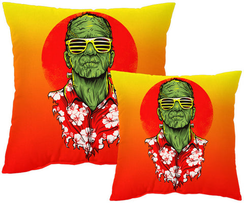 FrankenSummer Pillow