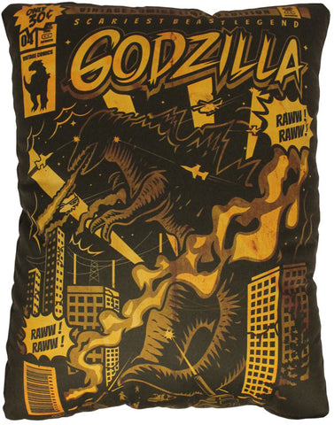 Kaiju Comic Pillow